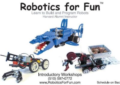 Robotics for Fun – Oakland and Mountain View, CA