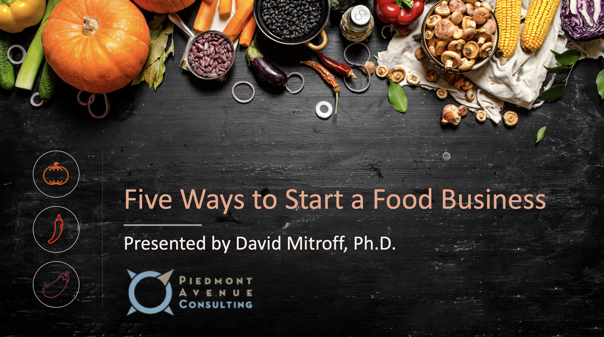 Five Ways to start a food business